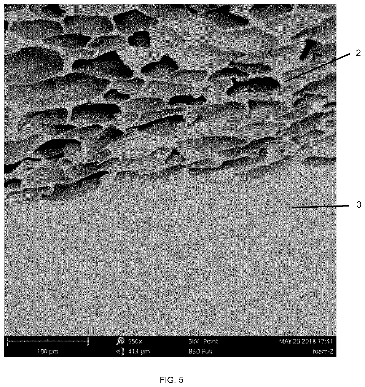 Shoe comprising a sole of a thermoplastic material and a method for use in manufacturing such a shoe