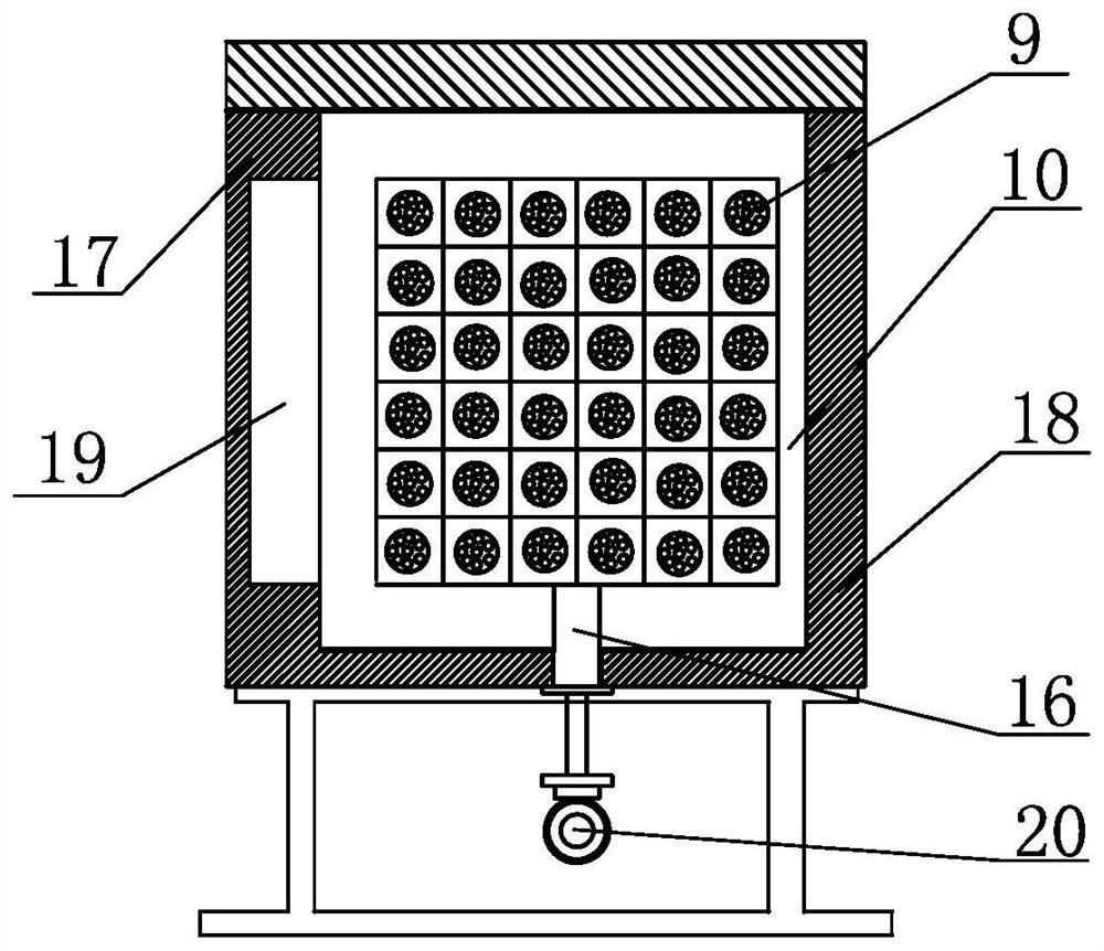 A vertical cross-flow filtration integrated device based on hollow fiber membrane