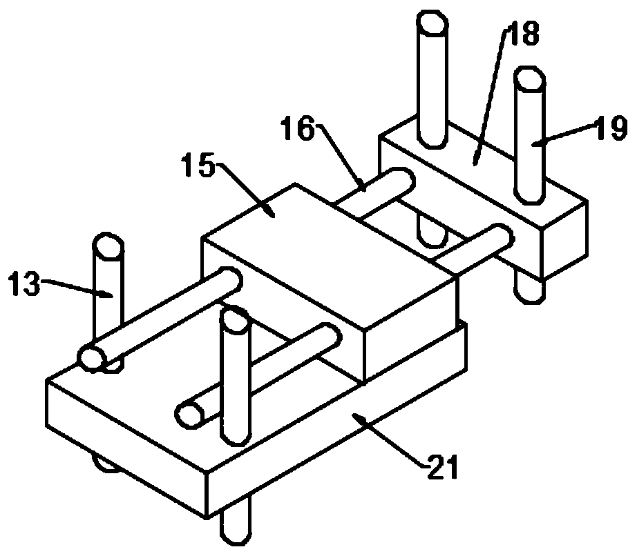 Clamping device for car body plate processing of car