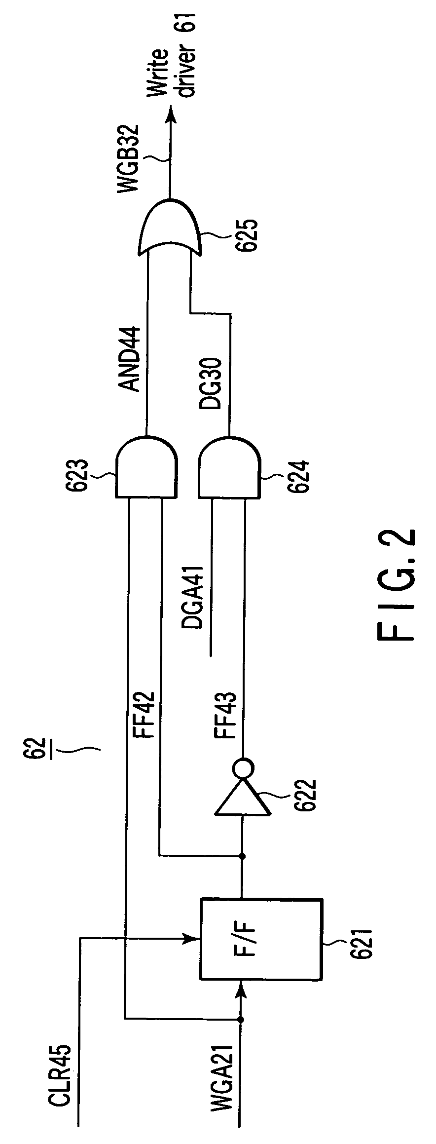 Method and apparatus for magnetization test of write head in a disk drive