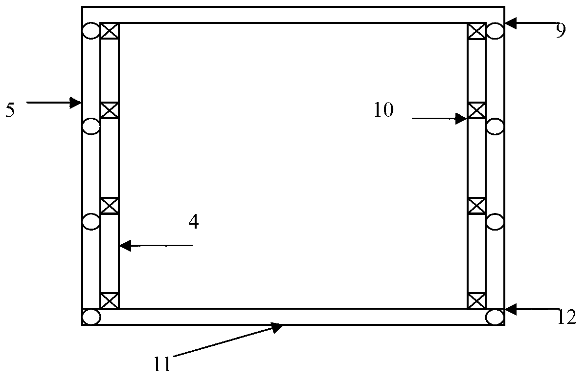 Method for docking framework with airplane