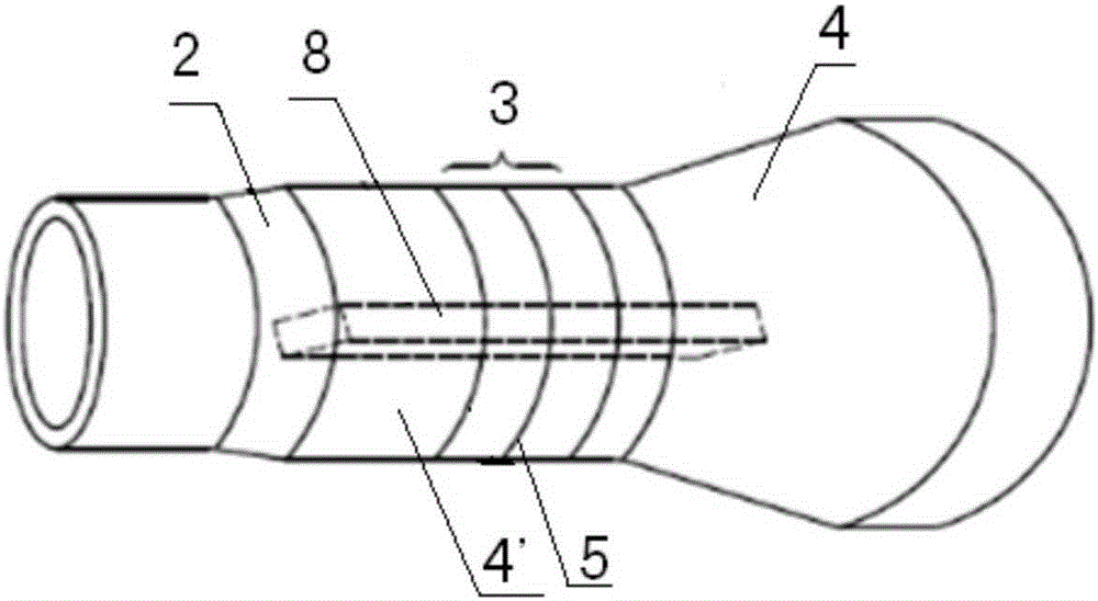 Thermal treatment method for formed weld joint of drill rod