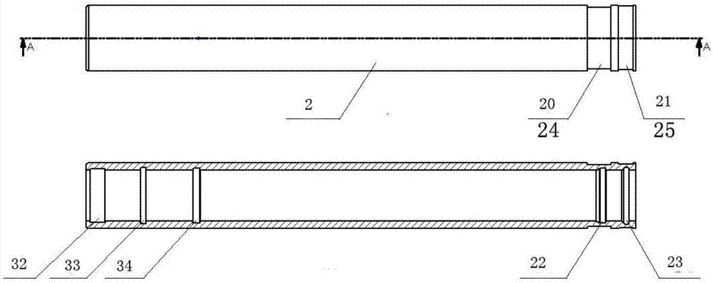 A multi-stage telescopic casing device