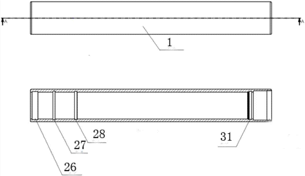 A multi-stage telescopic casing device