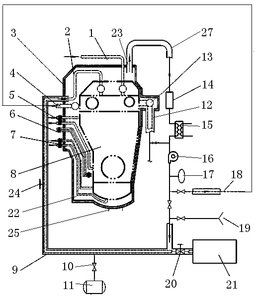 A hydrogen fuel engine protection system