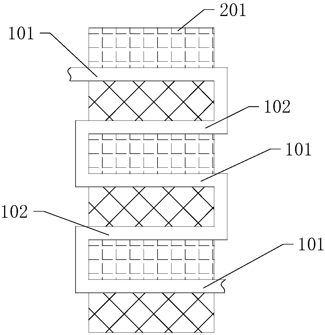 Production method of laminated cells