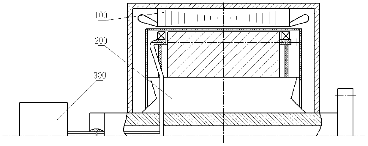 A large-capacity high-temperature superconducting motor