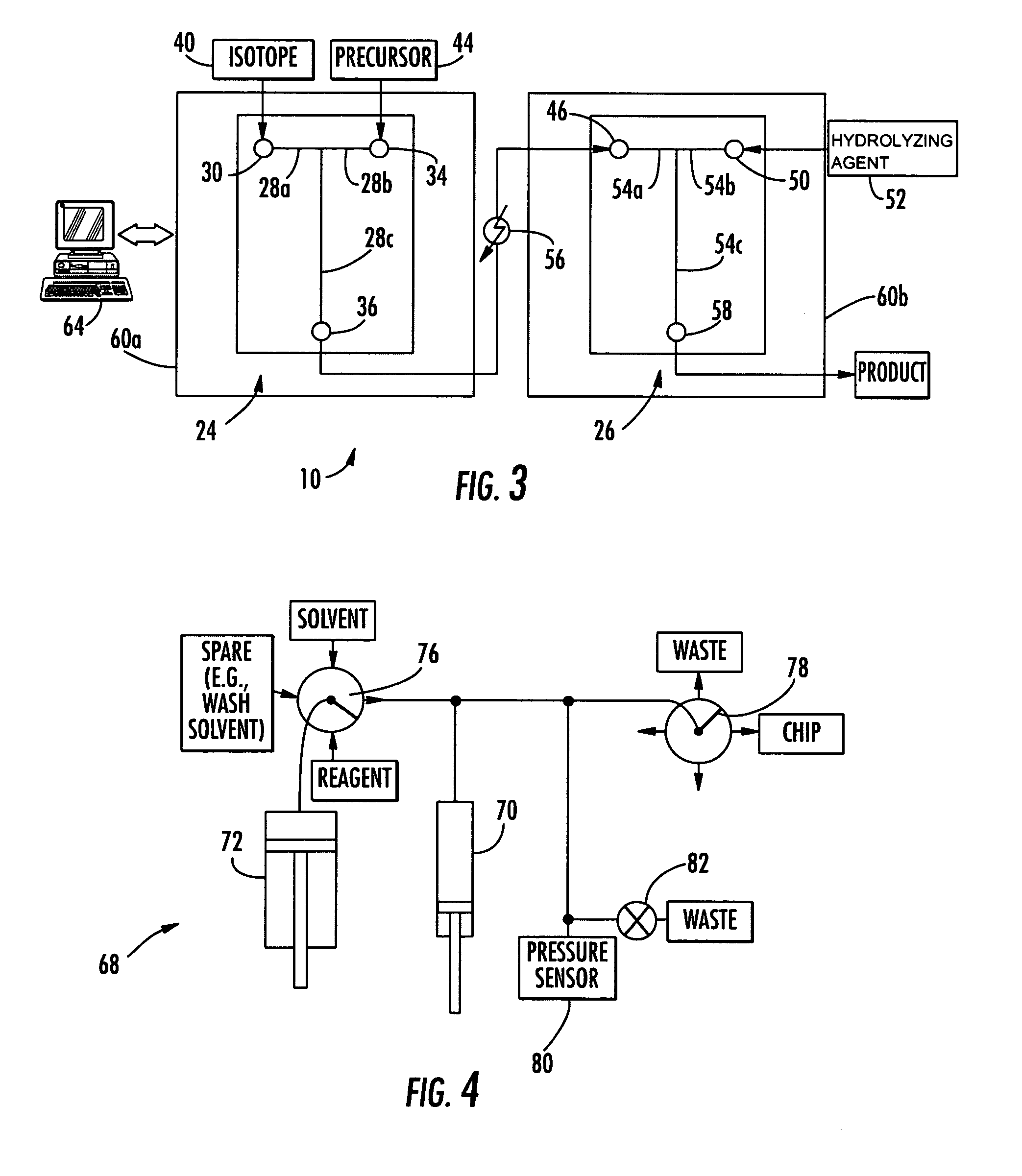 Microfluidic apparatus and method for synthesis of molecular imaging probes including FDG