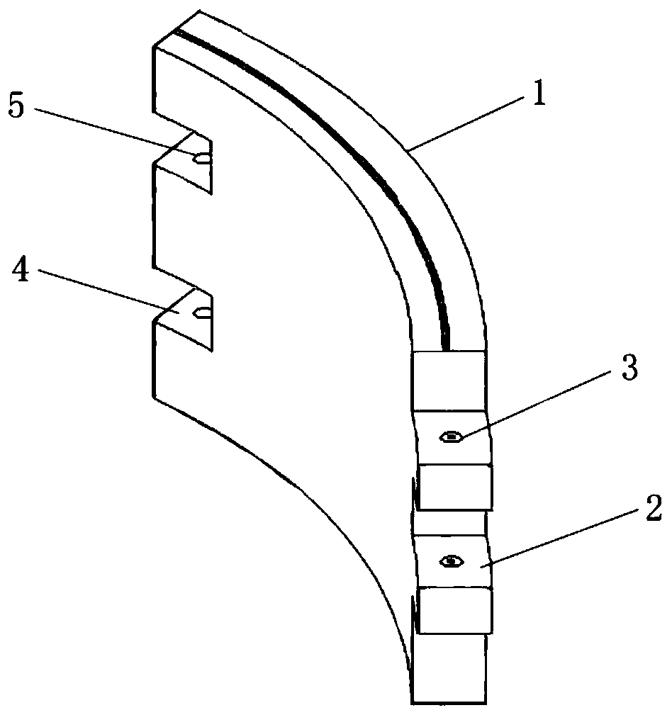 Joggle-joint smart shield segment