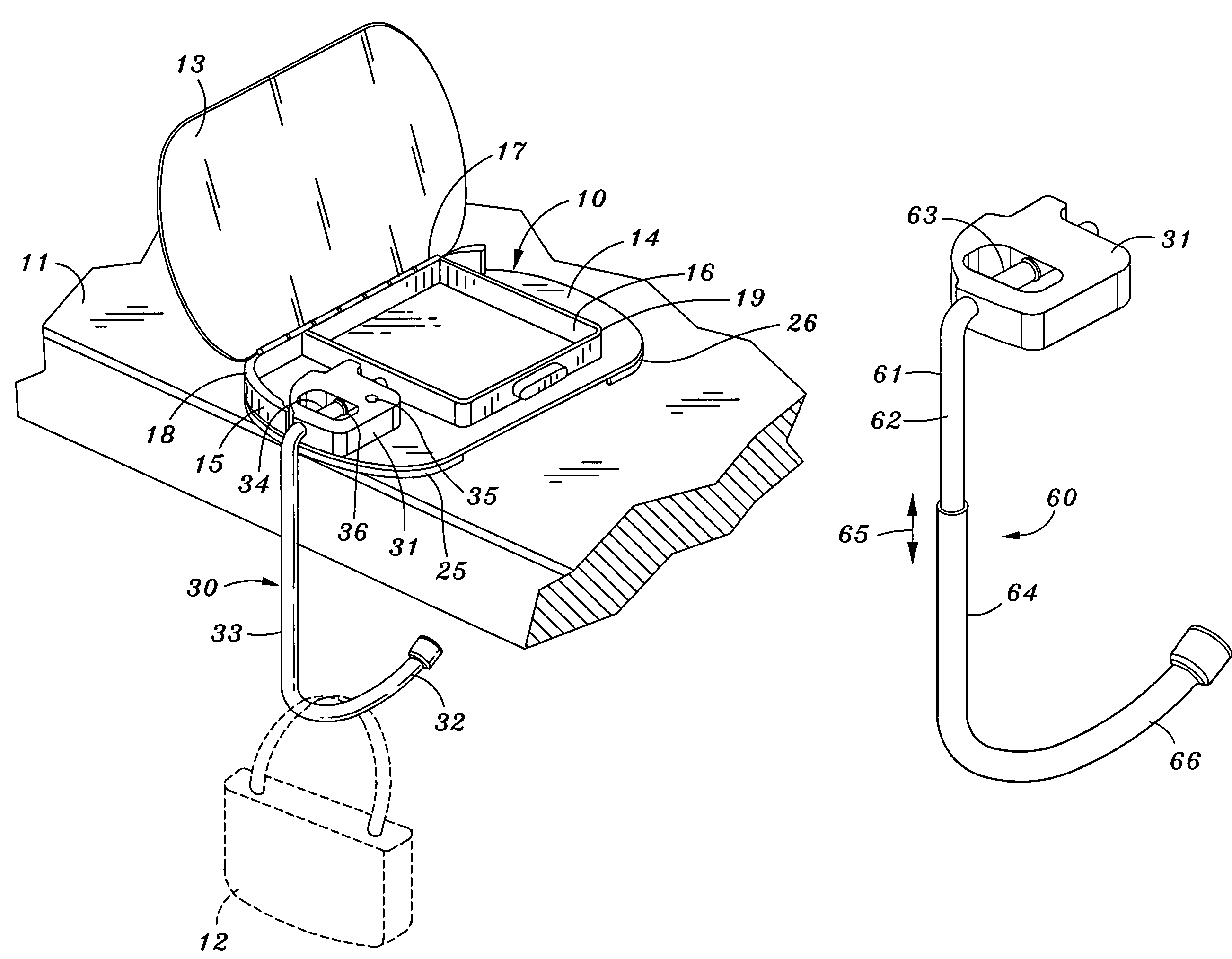 Table edge supporting apparatus