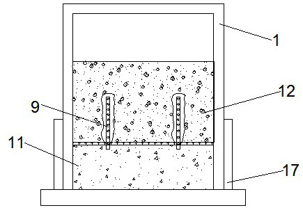 Tunnel support system centrifuge test device and its working method and manufacturing method