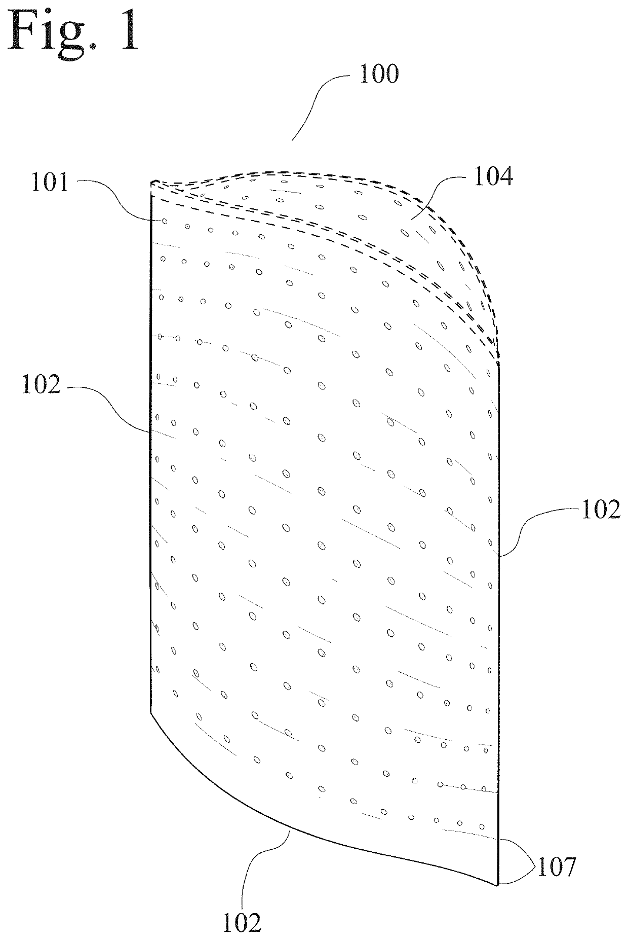 Perforated refuse bag and related methods