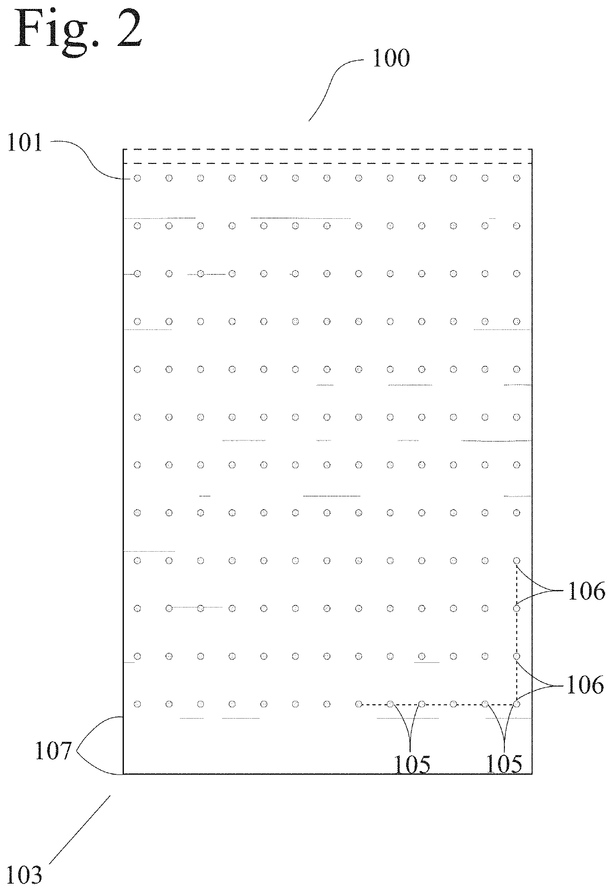 Perforated refuse bag and related methods