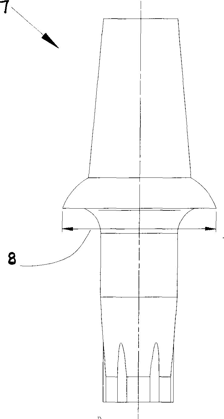 Mouth cavity planting body device
