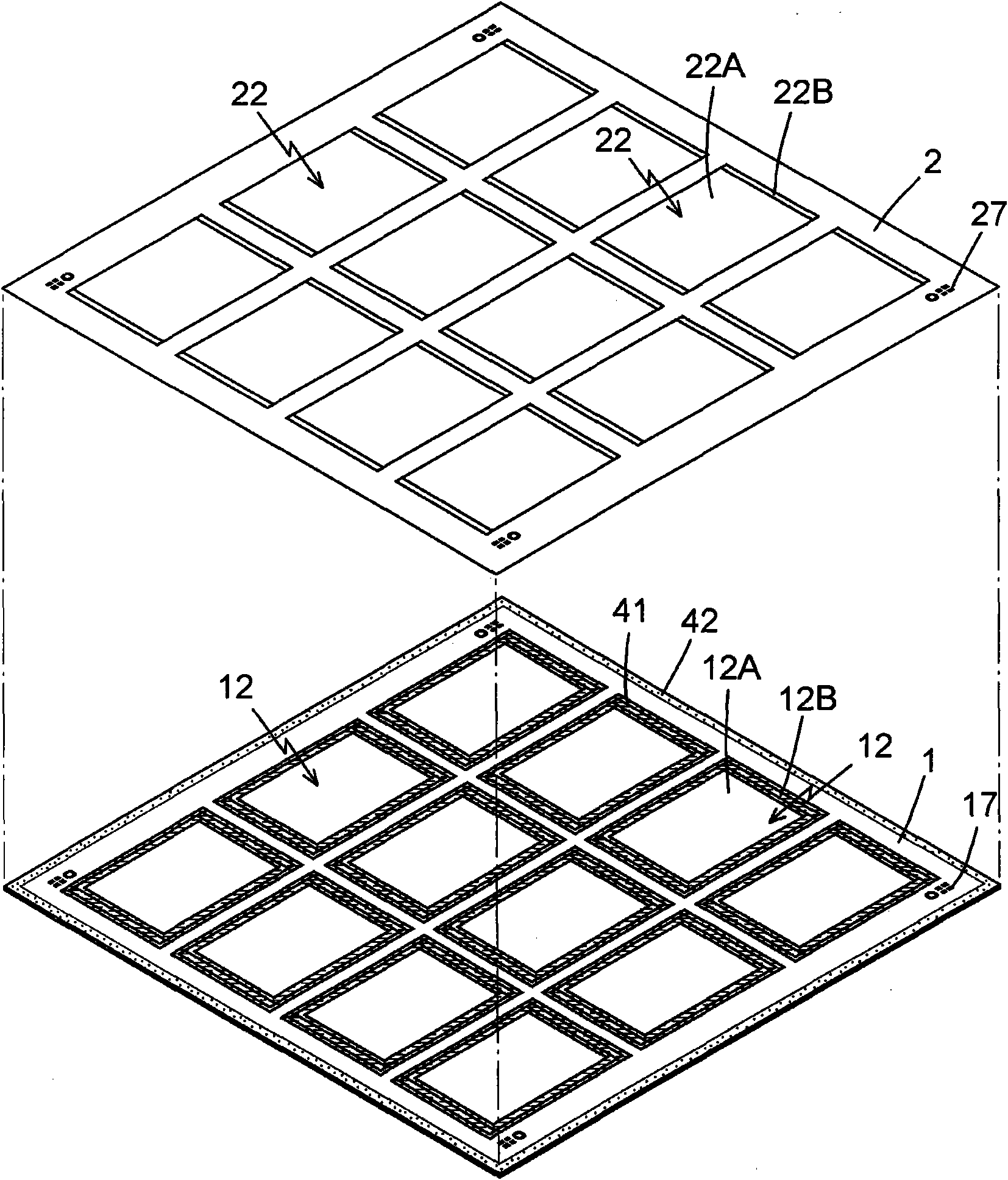 Method for manufacturing touch-control plate