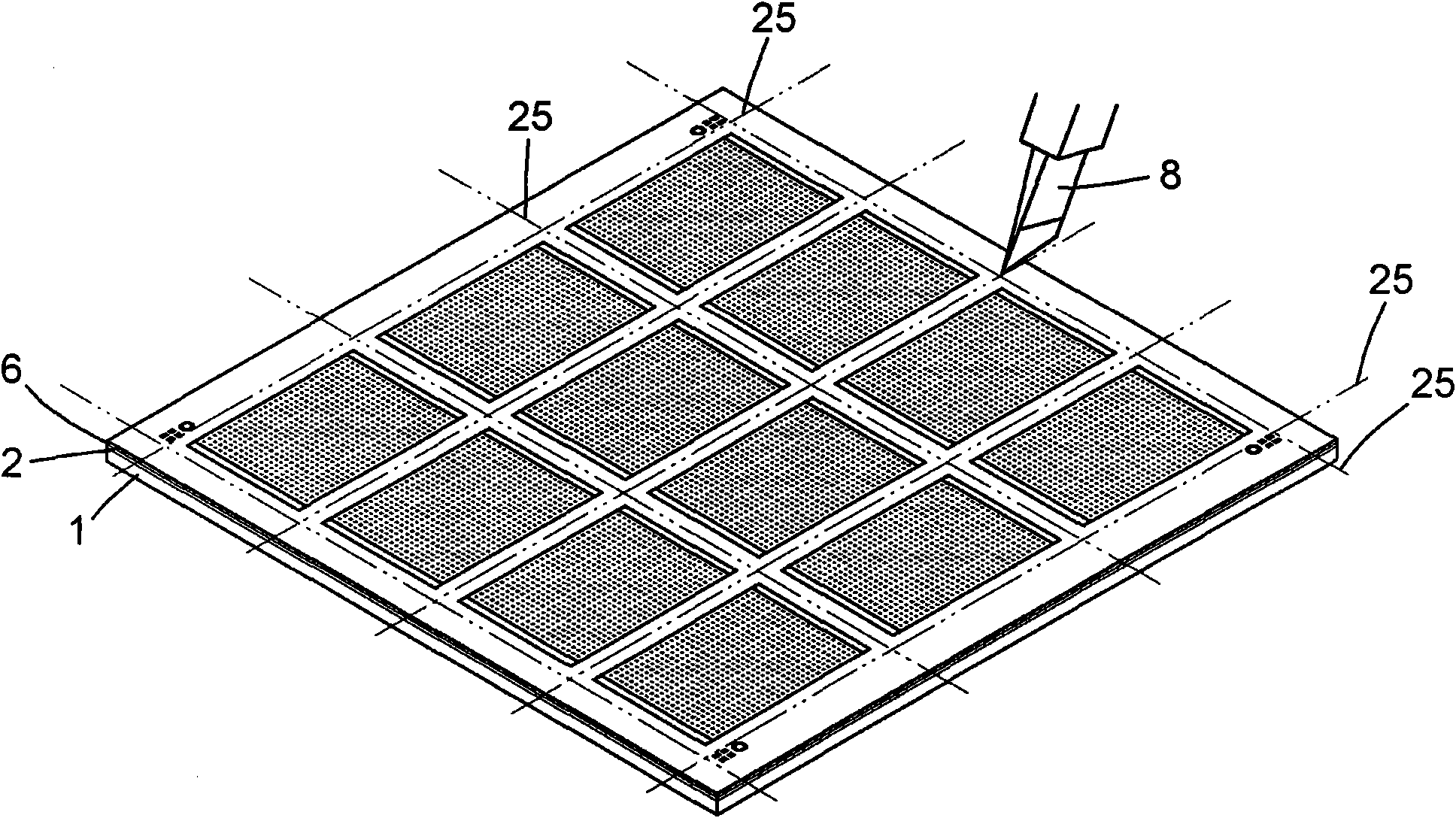 Method for manufacturing touch-control plate