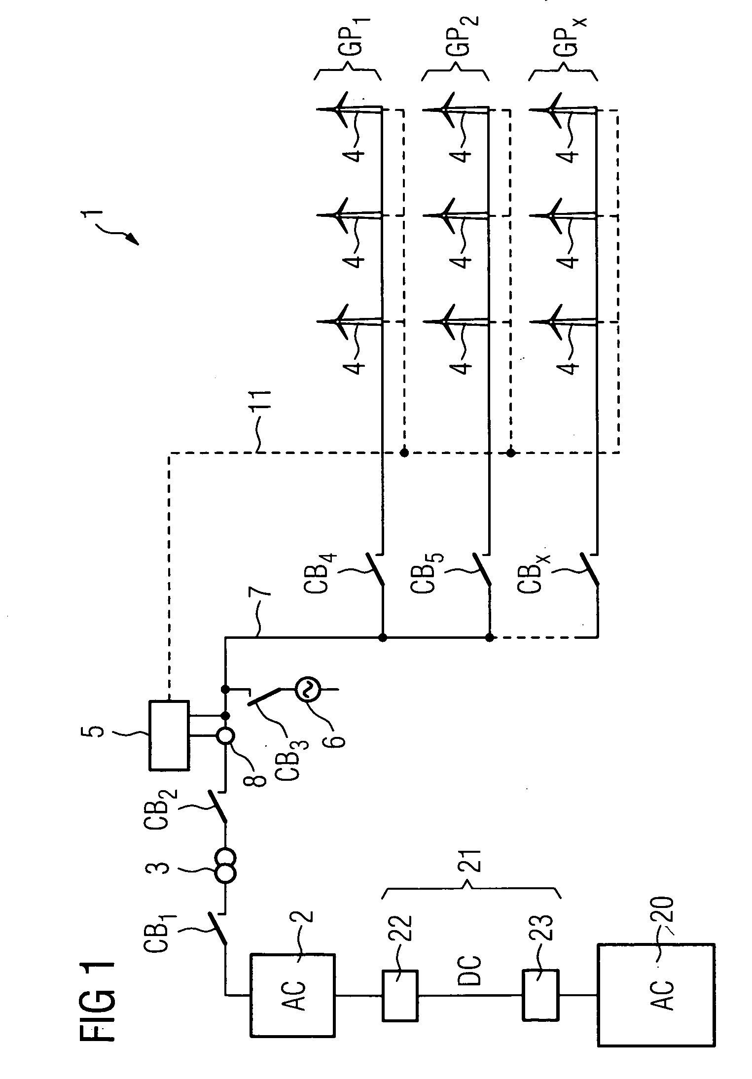 Method of start up at least a part of a wind power plant, wind power plant and use of the wind power plant