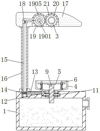 A drip irrigation device for garden cultivation that starts drip irrigation according to the gravity of bonsai