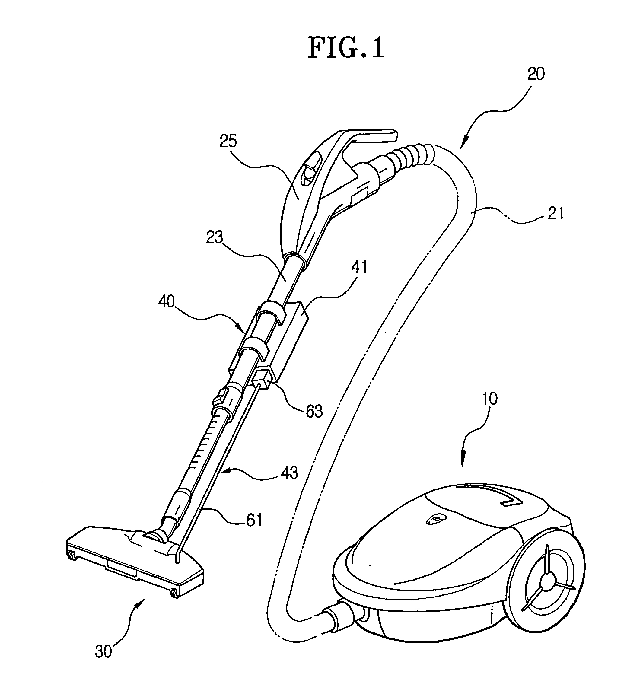 Canister-type vacuum cleaner