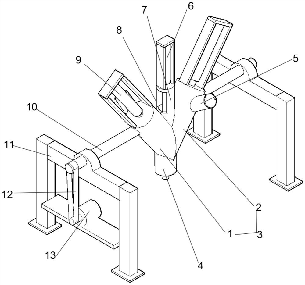 Raw material squeezing and mixing device for compound beverage