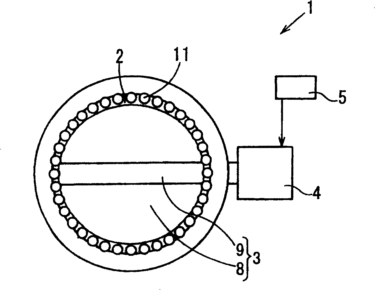 Valve control device reducing noise