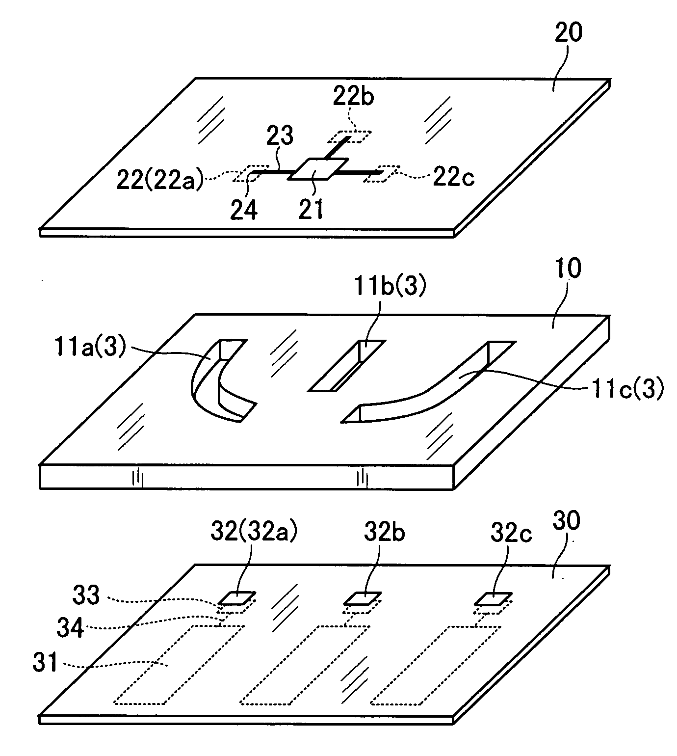 High frequency device equipped with rectangular waveguide