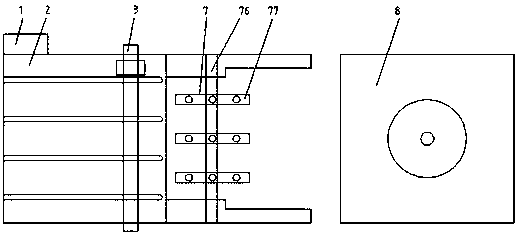 Automatic glass stacking machine