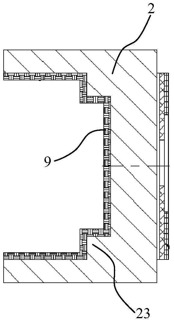 Minitype dynamic infiltration water pressure sensor