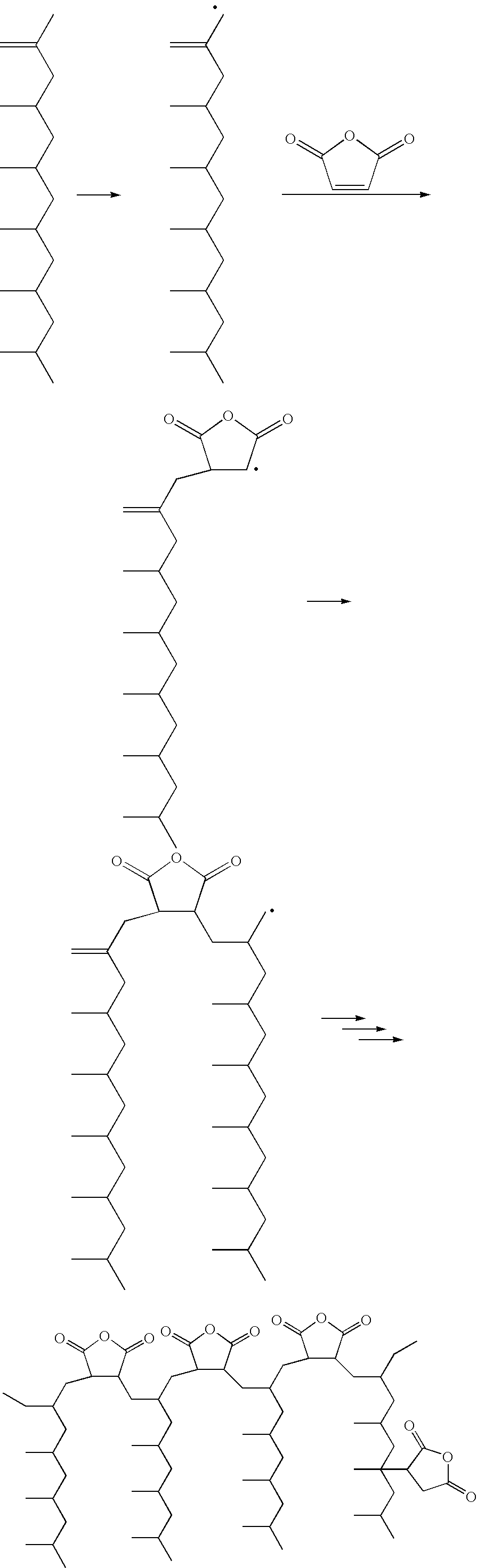 Polypropylene having a high maleic anhydride content