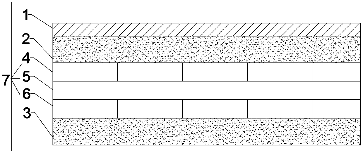 Composite board and production process thereof