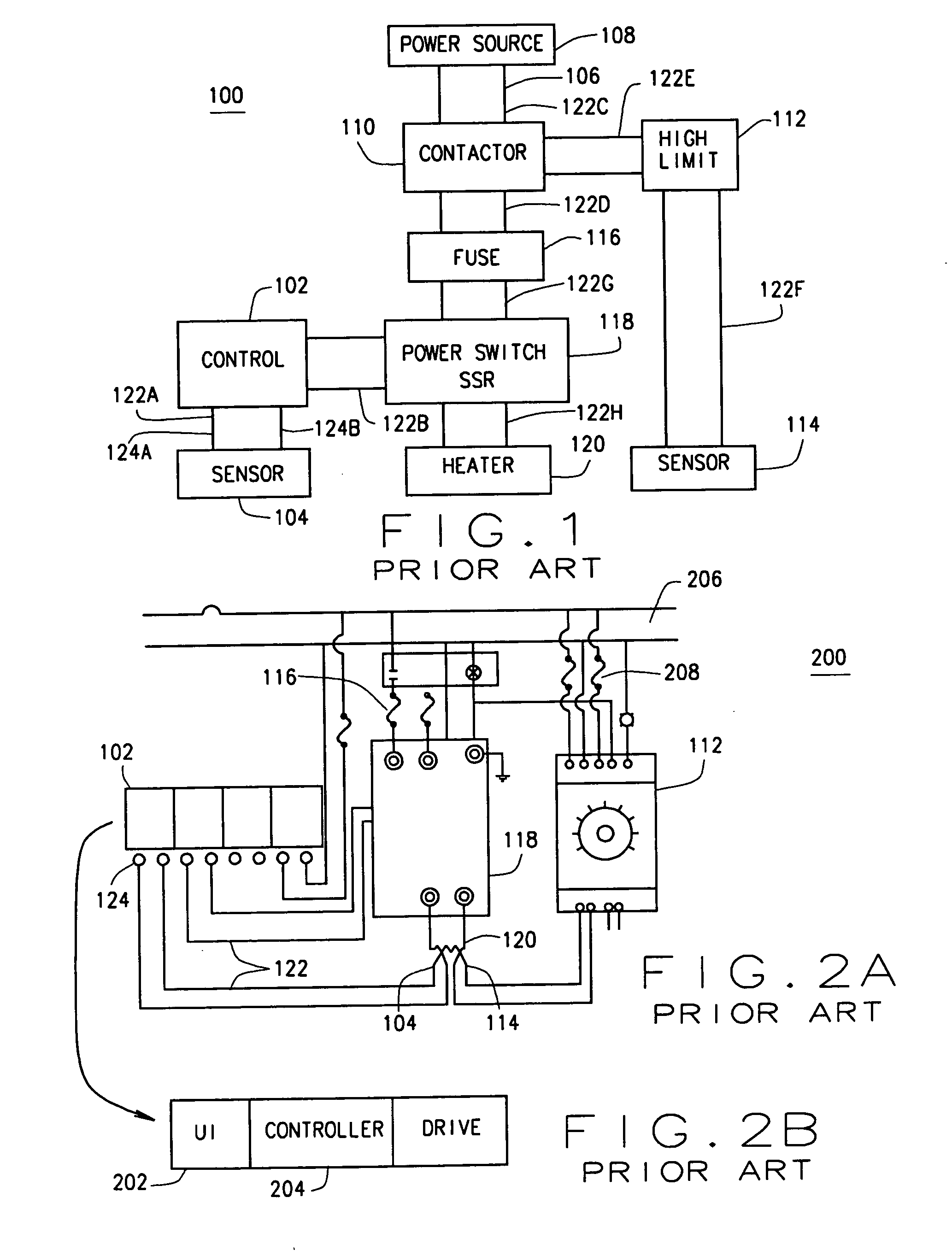 Integrally coupled power control system having a solid state relay