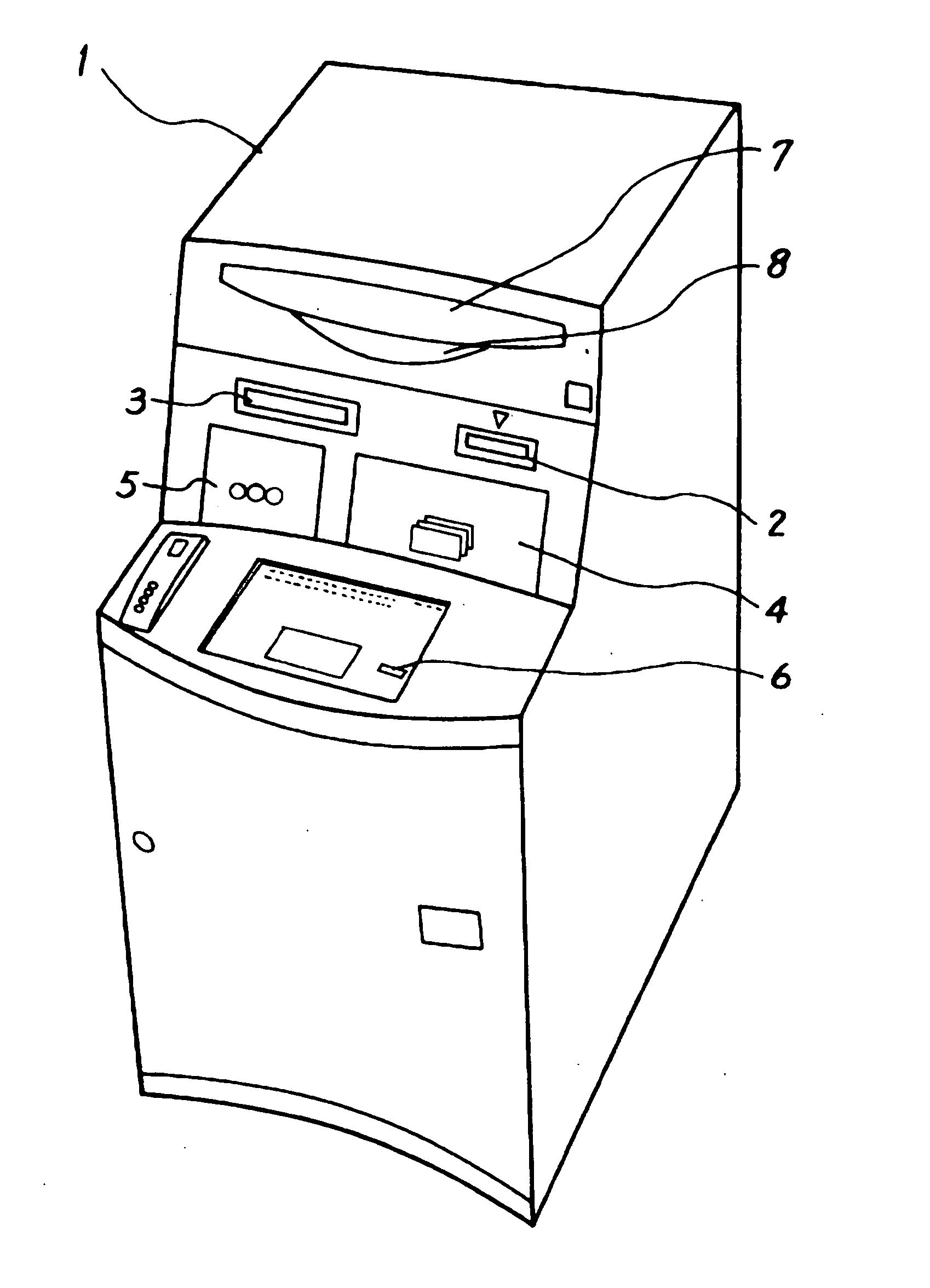 Automatic transaction apparatus and automatic transaction system