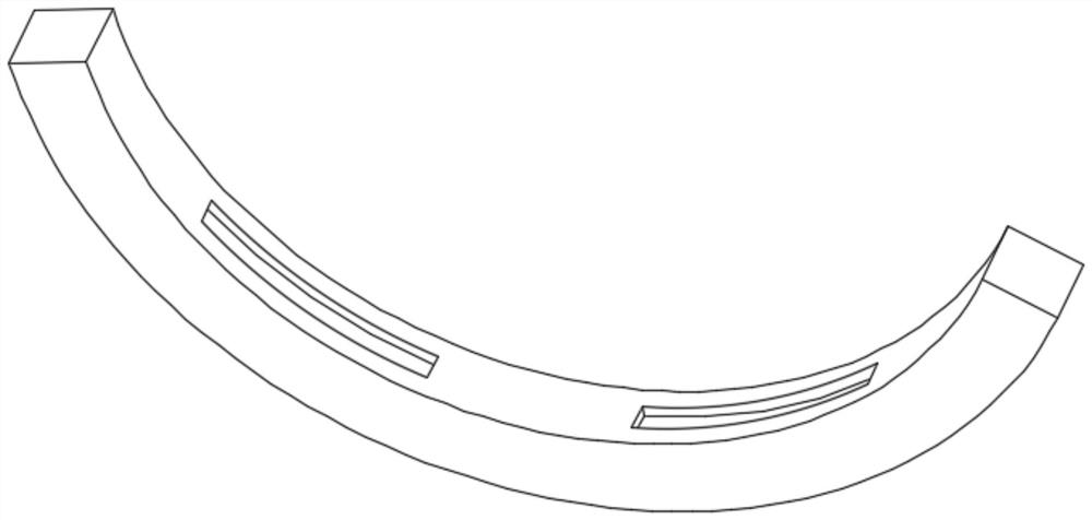 Inner cambered surface arc-shaped groove machining and detecting equipment