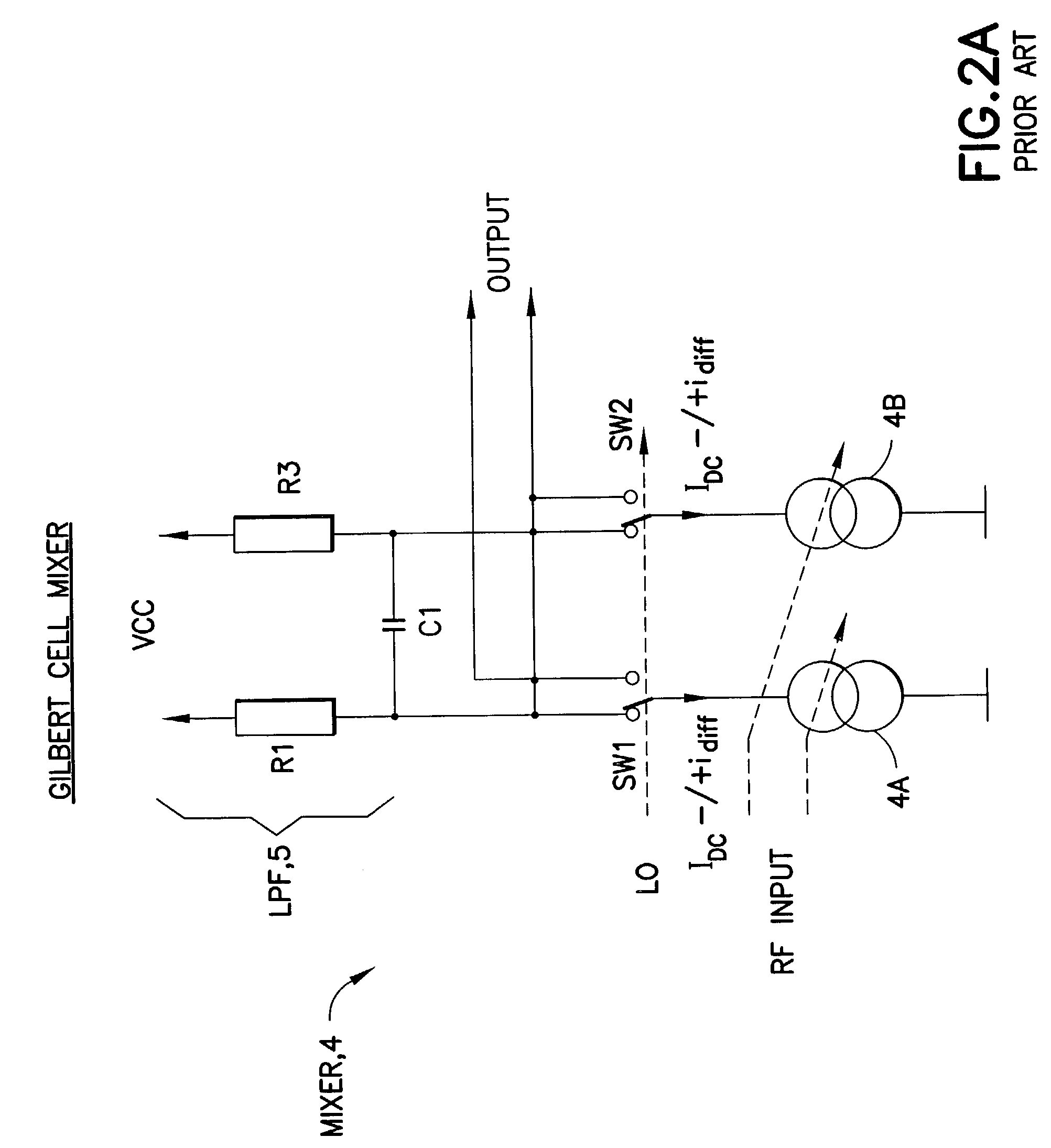 Direct conversion receiver having a low pass pole implemented with an active low pass filter