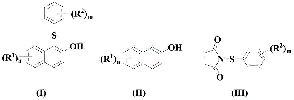 A kind of synthetic method of intermediate thiosuccinimide compound in pharmaceutical field