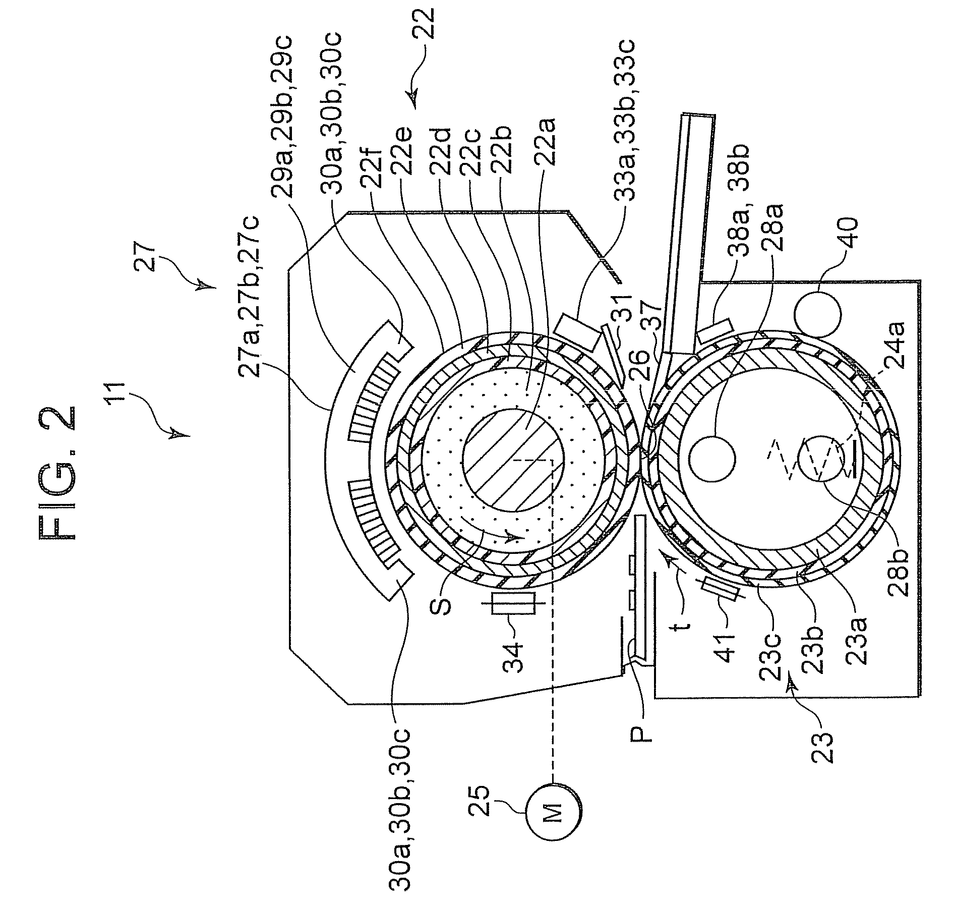 Fixing device for image forming apparatus and control method thereof
