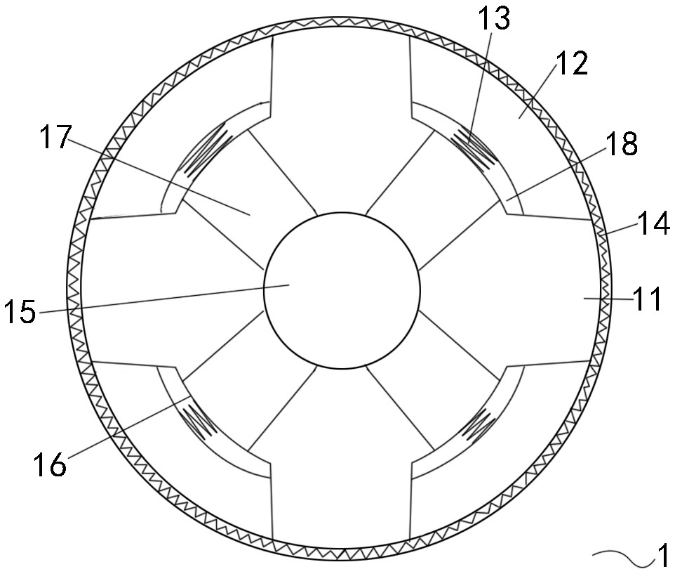 Construction joint self-closing grouting pipe structure and using method thereof