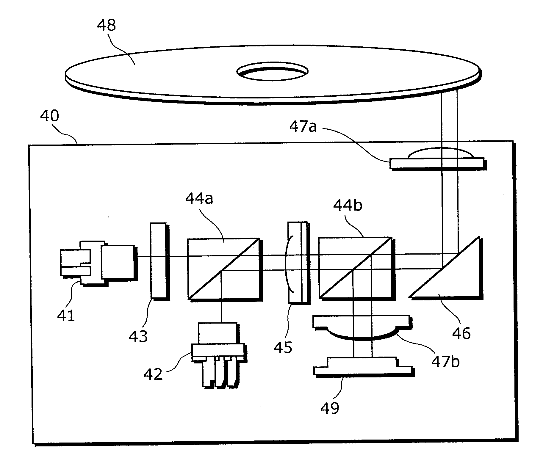 Optical semiconductor device and optical pickup device