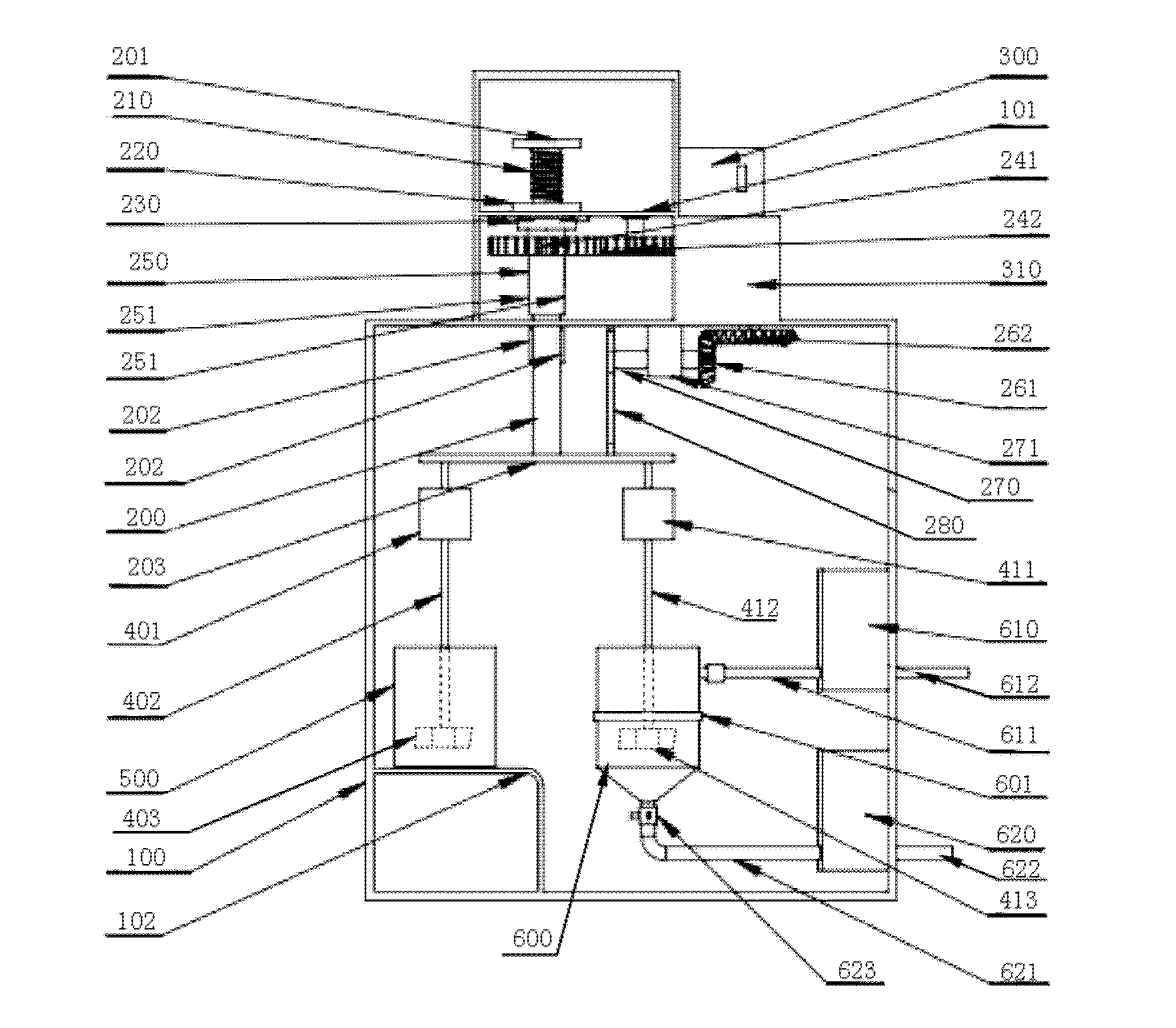 Soil nutrient extraction device and operating method thereof