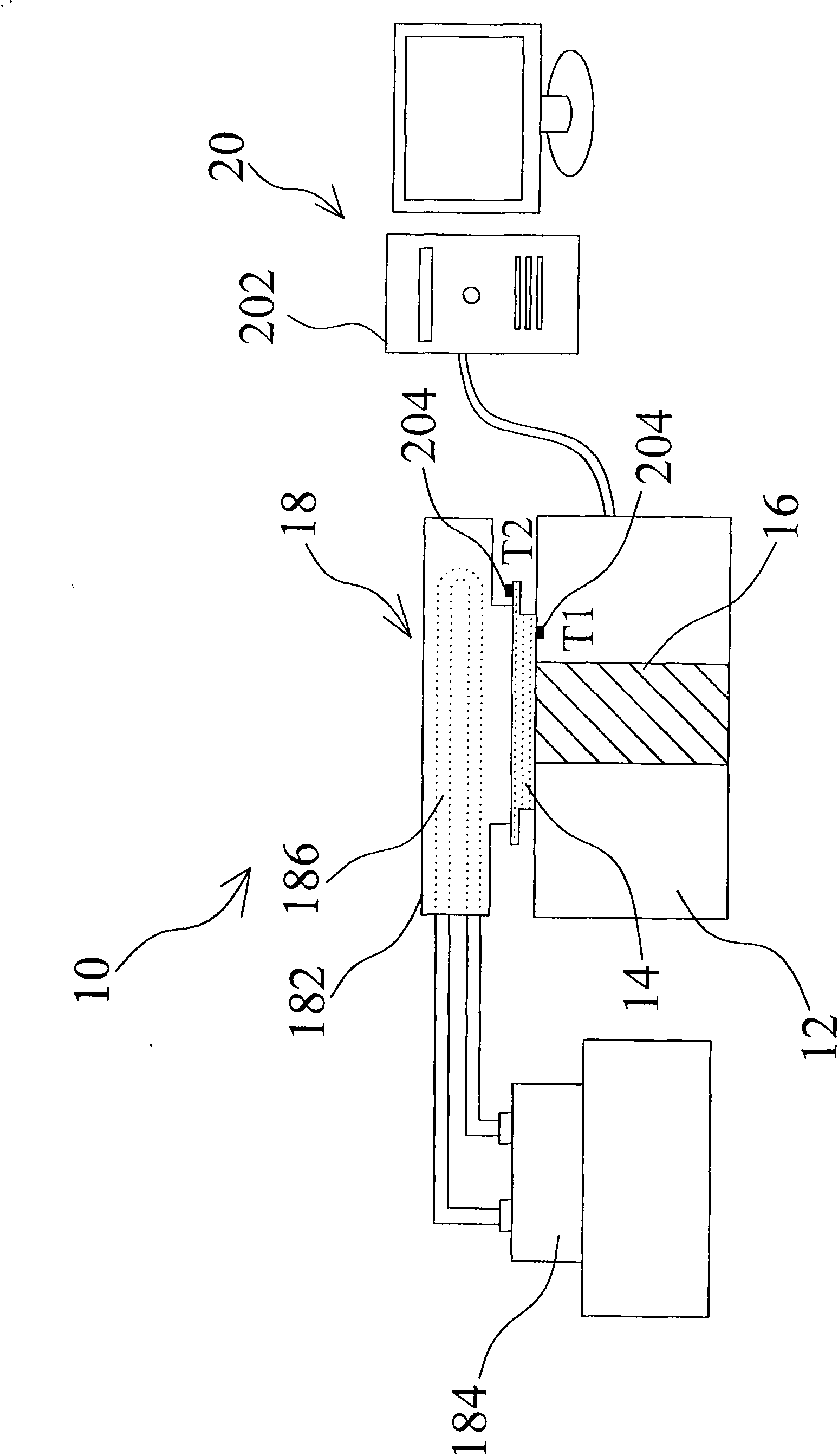 Device and method for detecting heat-dissipating plate