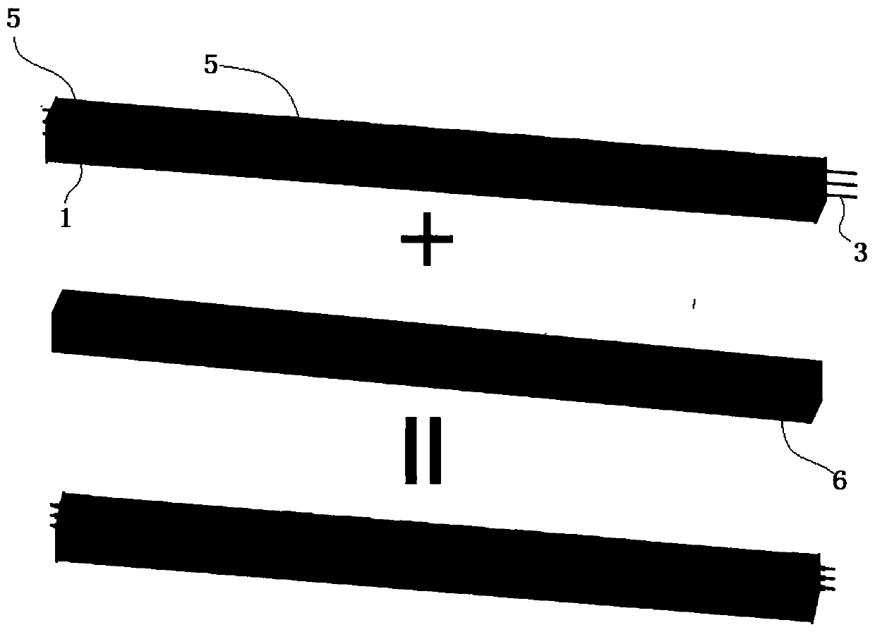 U-shaped thin-wall steel-prestress concrete combined bent cap and thin-wall steel tube concrete pier node structure and construction process