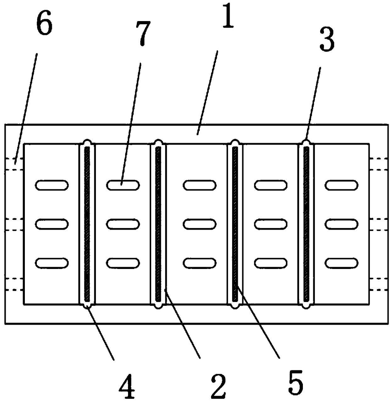 Foam packaging box