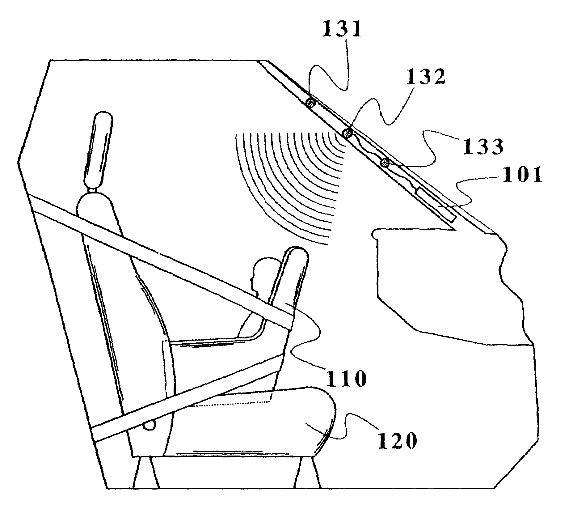 Vehicular occupant characteristic determination system and method