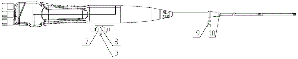 Endoscope with angle adjustment function