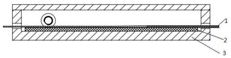 Water-cooled packaging structure of optical fiber beam combiner