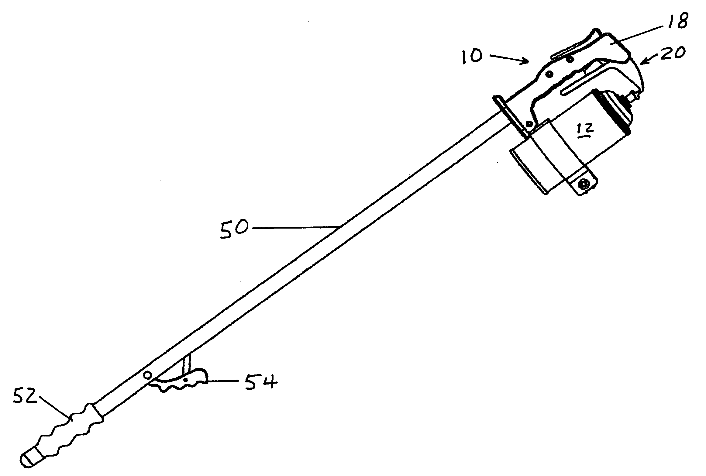 Mechanical actuator arm for aerosol can