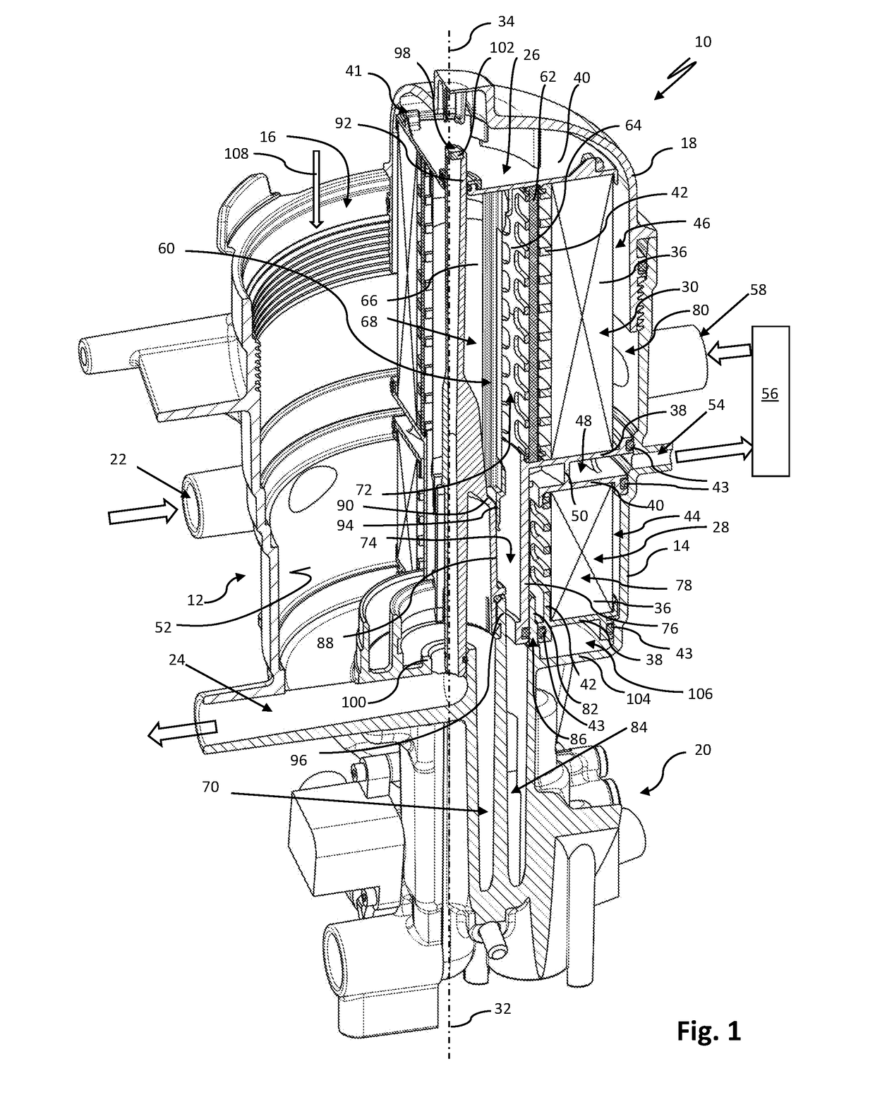 Fuel Filter Insert, and Fuel Filter Comprising a Prefilter Element and a Main Filter Element and Comprising a Water Separating Unit