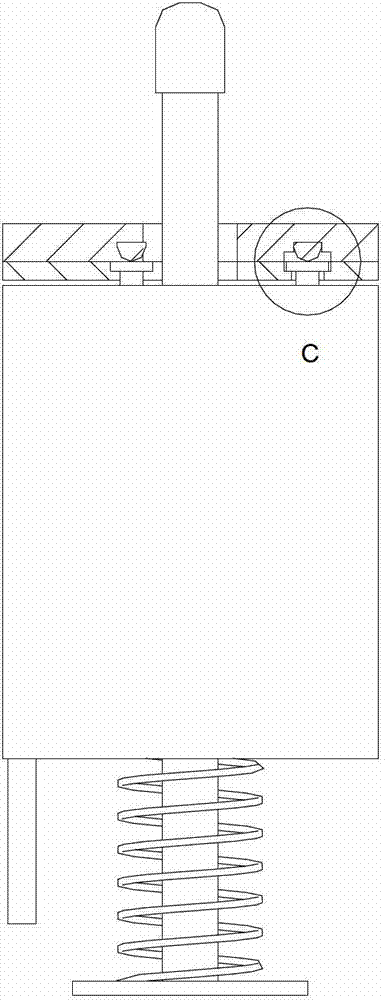 Bolt-free mounting structure for tripper