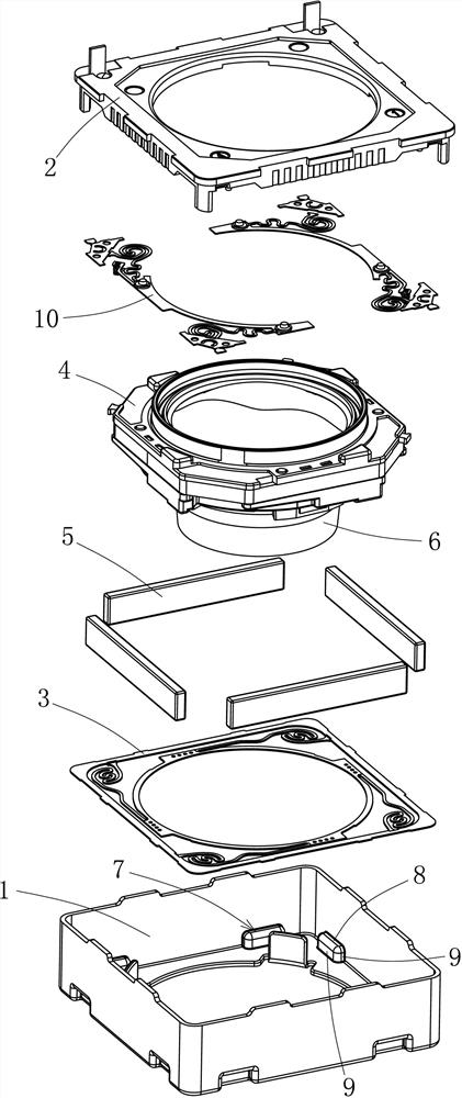 VCM motor, camera and mobile terminal device