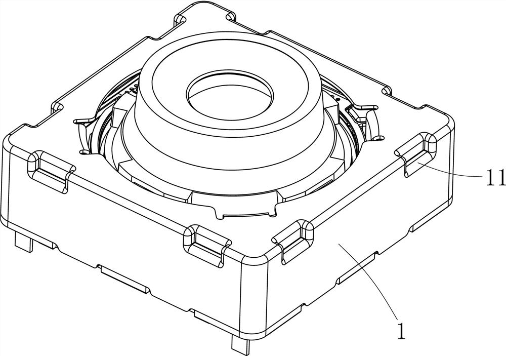 VCM motor, camera and mobile terminal device